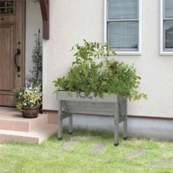 VegTrug WallHugger Small - Grey Wash (FSC 100%) -WEBBS Sales 1028265 2