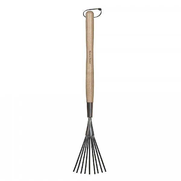 Kent & Stowe Stainless Steel Border Hand Shrub Rake 1 Kent & Stowe Stainless Steel Border Hand Shrub Rake