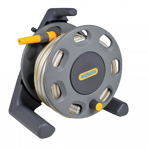Hozelock Compact Reel With 25m Multi-purpose Hose & Nozzle 2 Hozelock Compact Reel With 25m Multi-purpose Hose & Nozzle - Image 2