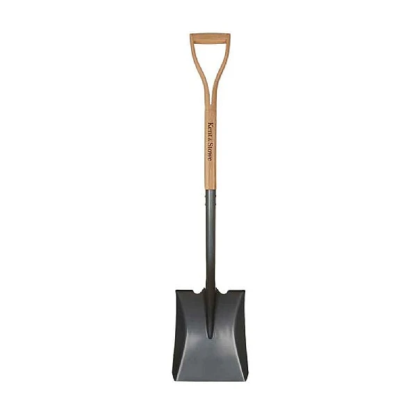 Kent & Stowe Carbon Steel Square Mouth Shovel 1 Kent & Stowe Carbon Steel Square Mouth Shovel