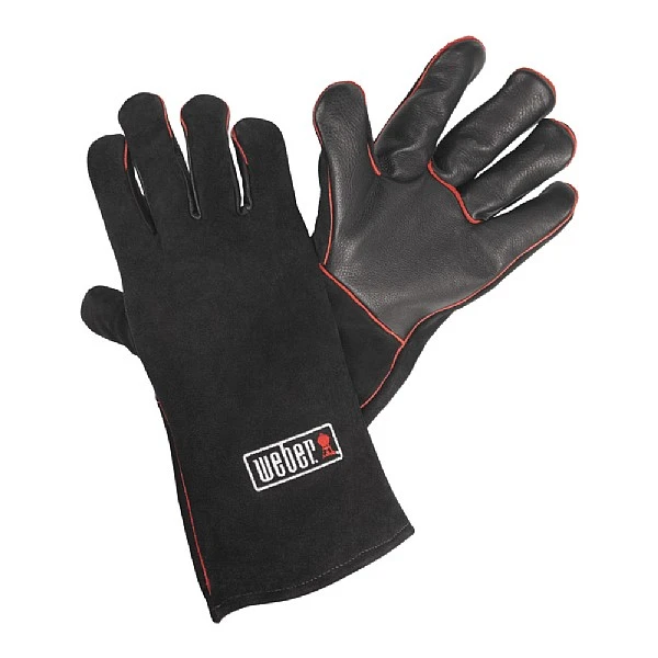 Weber BBQ Leather Gloves 1 Weber BBQ Leather Gloves