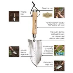 Kent & Stowe Stainless Steel Capability Trowel -WEBBS Sales 1139543 6
