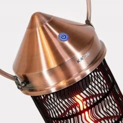 Kalos Copper Lantern Patio Heater - Large 2000W -WEBBS Sales 1140023 2 1