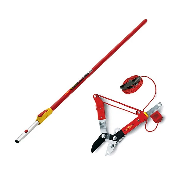 Wolf Multi-Change Telescopic Anvil Tree Loppers 4m 1 Wolf Multi-Change Telescopic Anvil Tree Loppers 4m