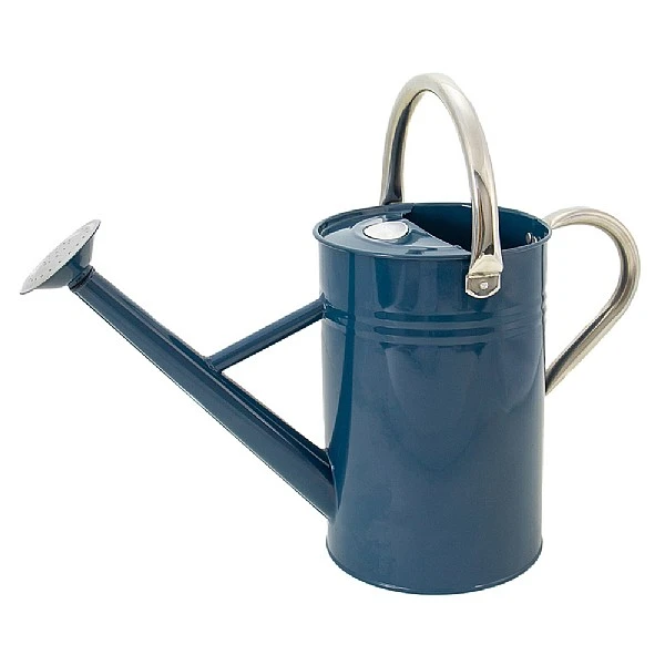 Kent & Stowe 4.5L Metal Watering Can - Blue 1 Kent & Stowe 4.5L Metal Watering Can - Blue