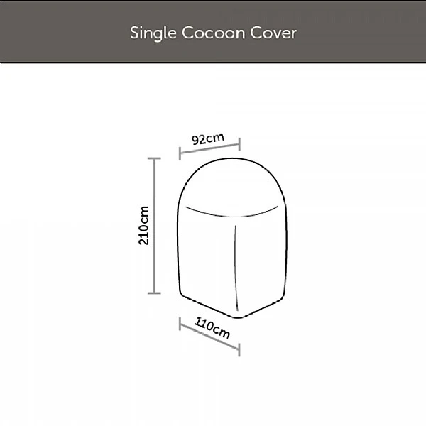 Bramblecrest Single Hanging Cocoon Cover 2 Bramblecrest Single Hanging Cocoon Cover - Image 2
