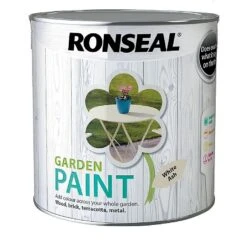 Ronseal Garden Paint White Ash 2.5L