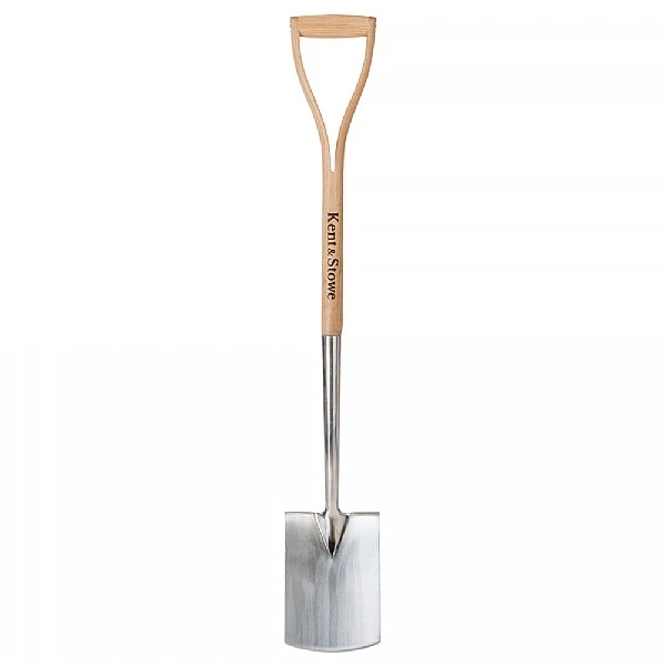 Kent & Stowe Garden Life Stainless Steel Digging Spade 1 Kent & Stowe Garden Life Stainless Steel Digging Spade