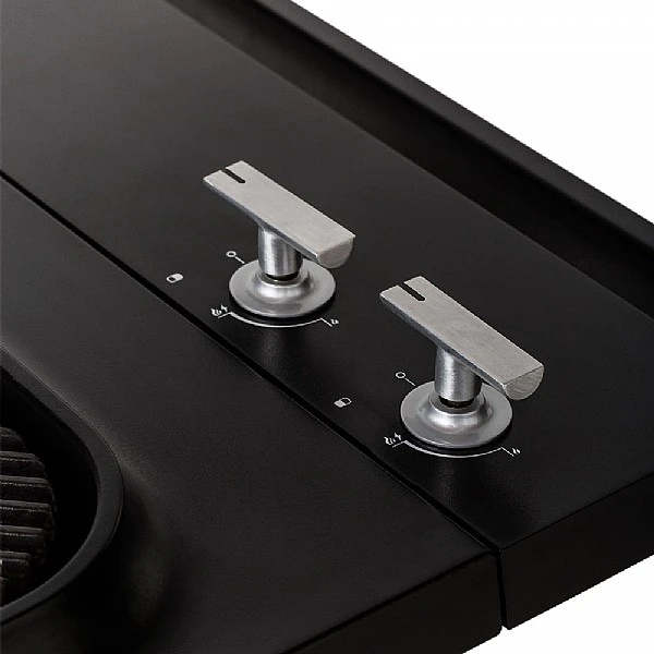 Everdure By Heston Blumenthal FORCE 2 Burner Gas BBQ Graphite 3 Everdure By Heston Blumenthal FORCE 2 Burner Gas BBQ Graphite - Image 3